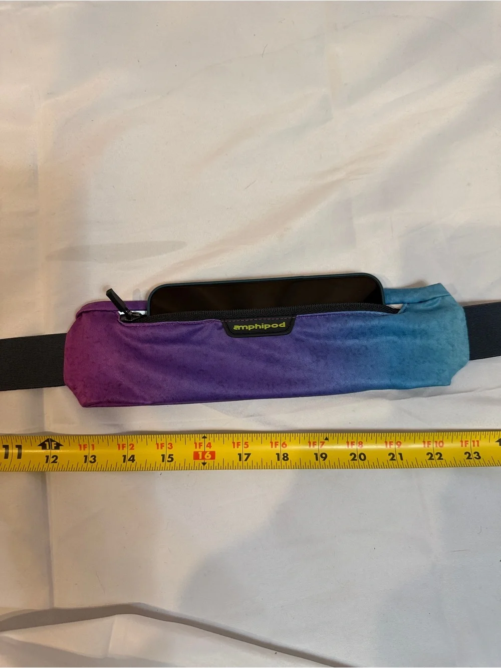 Amphipod Belt Airflow Micro-stretch Purple & Blue Running Waist Pack UniSex